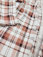 Fall Plaid Duster/Cardigan Tunic Length 5T (READY TO SHIP)