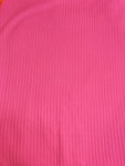 Neon Hot Pink Rib Knit