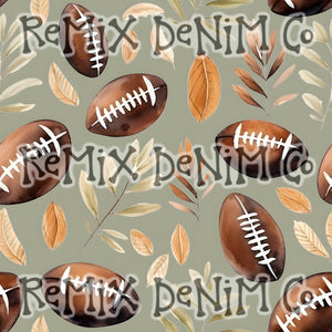 Fall Leaves Football