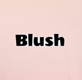 Blush Rib Knit