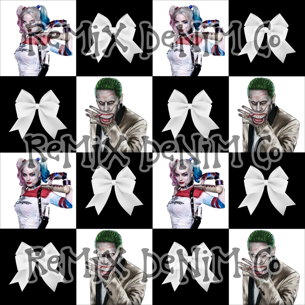 The Joker Why So Serious crazy Checker (Seamless Digital File)