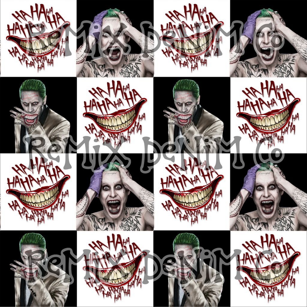 The Joker Why So Serious crazy Checker (Seamless Digital File)