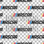 NASCAR Car racing, racing flags, racing circuit (Seamless Digital File)