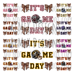 It's Game Day Coquette Bows, Bundle 2, College Football, 44 Teams Rhinestone PNG Bundle (Digital PNG Files)