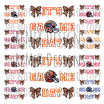 It's Game Day Coquette Bows, Bundle 1, College Football, 44 Teams Rhinestone PNG Bundle (Digital PNG Files)