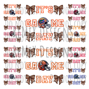 It's Game Day Coquette Bows, Bundle 1, College Football, 44 Teams Rhinestone PNG Bundle (Digital PNG Files)