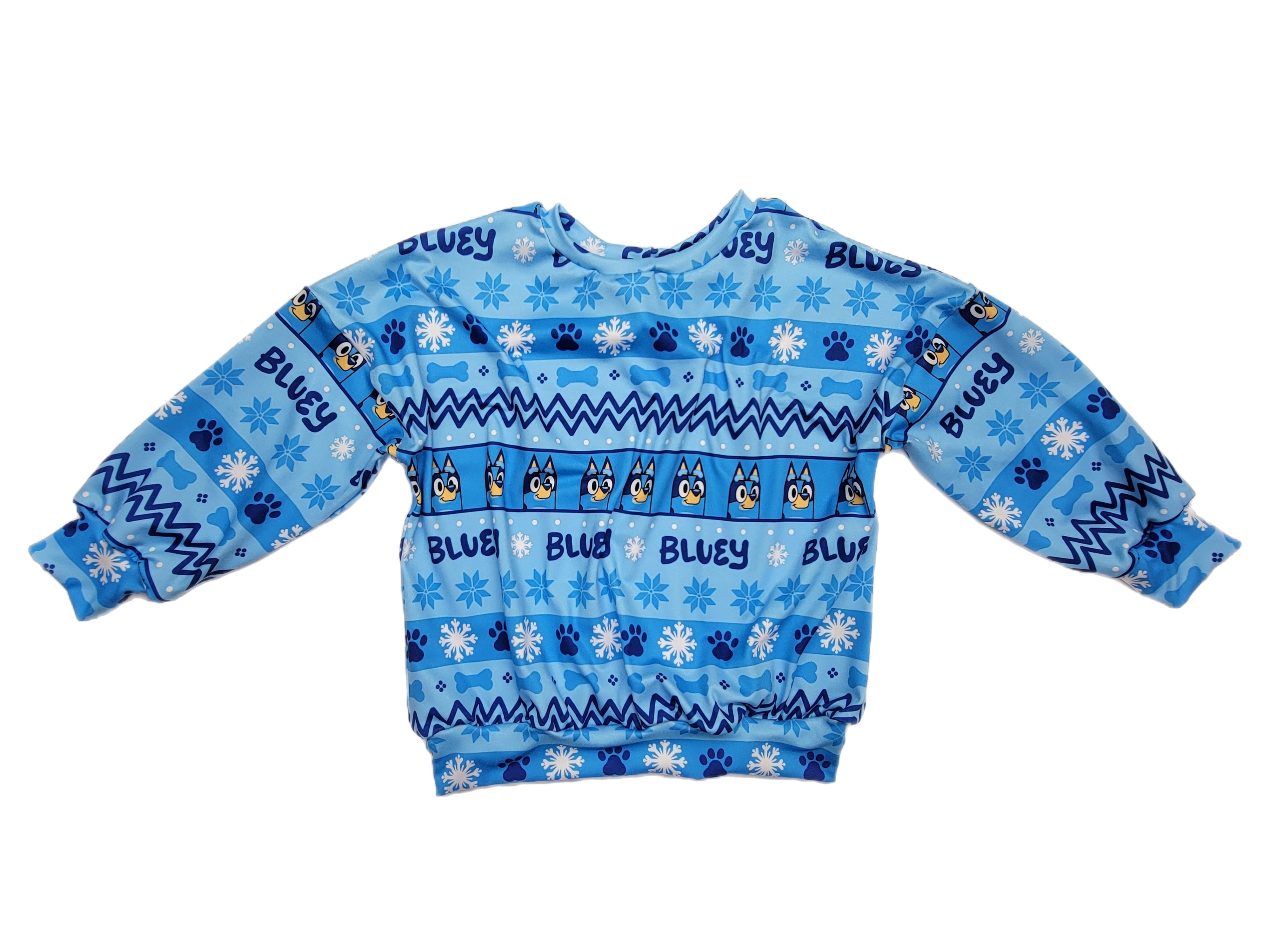 Blue Dog Heeler Sweater Print