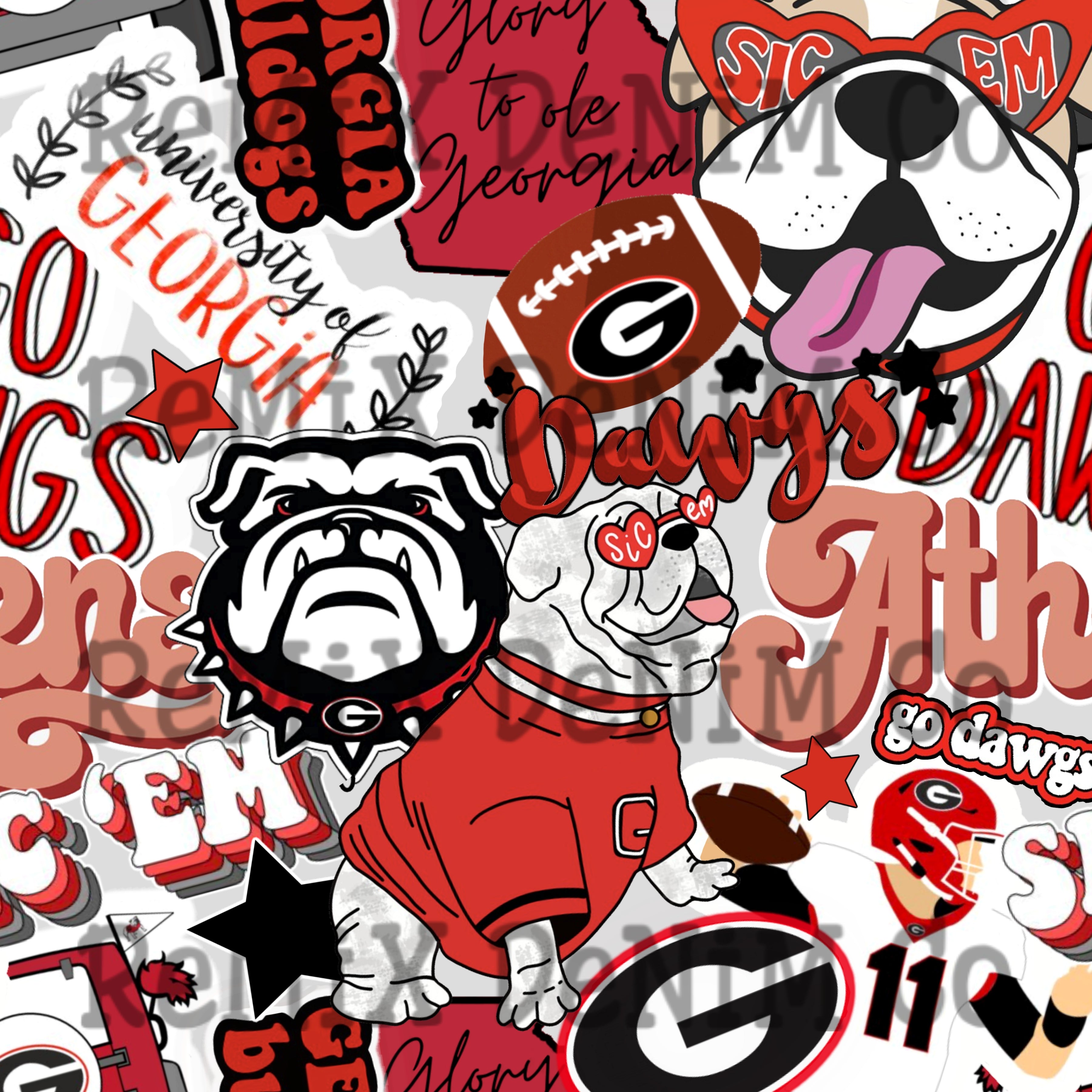Dawgs Collage