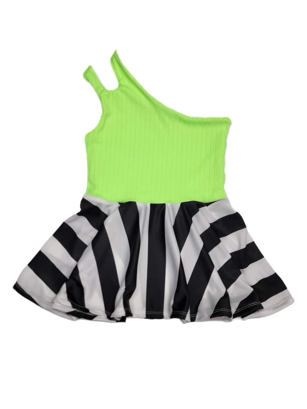 Striped Presley peplum 2T (READY TO SHIP)