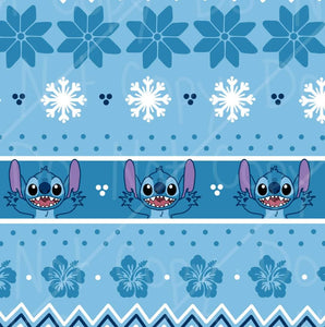 Blue Alien Stitch 626 Sweater Print