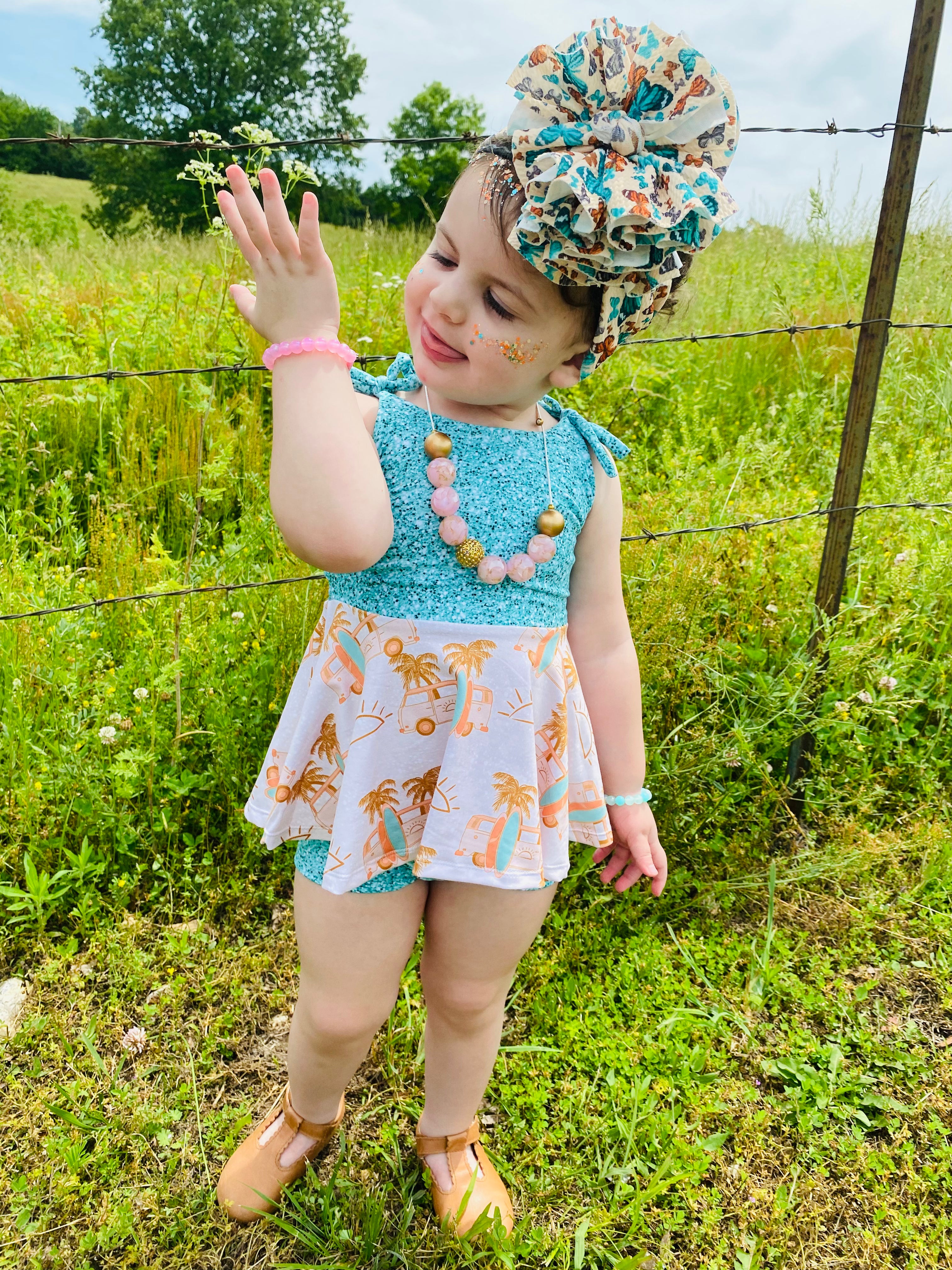 OBX Beachy Vibes, Aria Peplum