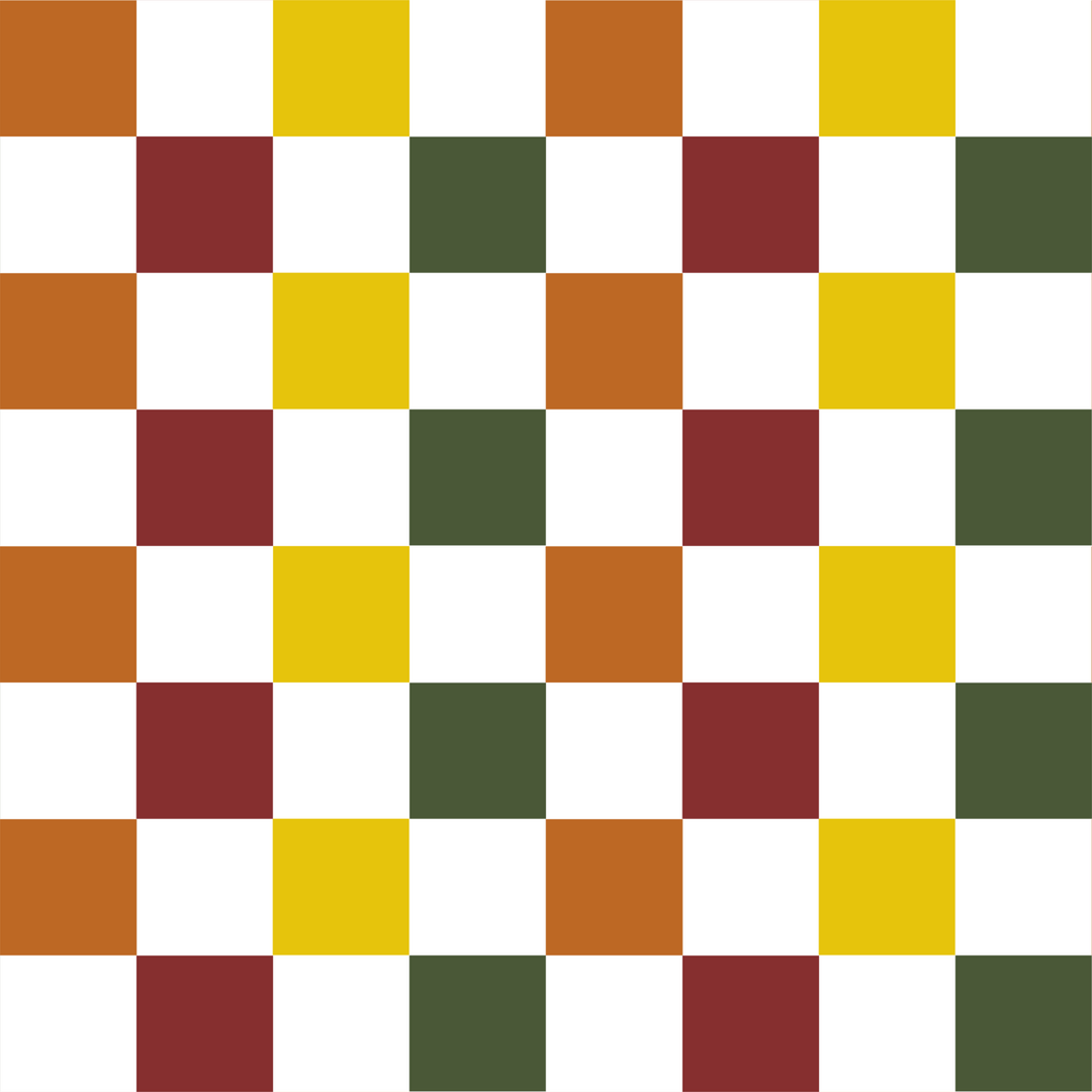 Checker print autumn fall (Seamless Digital File)