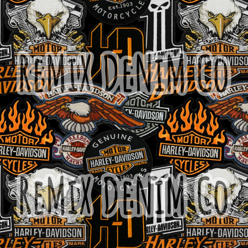 HD Motorcycle Club Collage