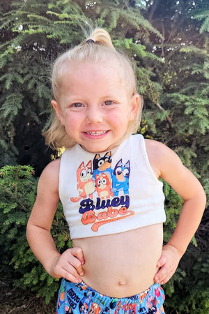 Signature Racerback Crop Top (Mystery print or solid)