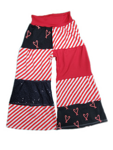 Candy Cane Stripe Adelyn Pants 4T (READY TO SHIP)