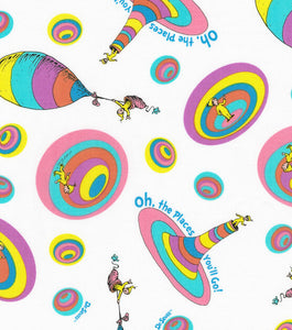 Oh The Places... Short Sleeve Button Up Shirt