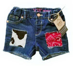 Cowgirl Distressed Shorties