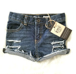 Standard Distressed Shorts, Unisex Fit