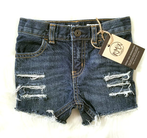 Standard Distressed Shorts, Unisex Fit