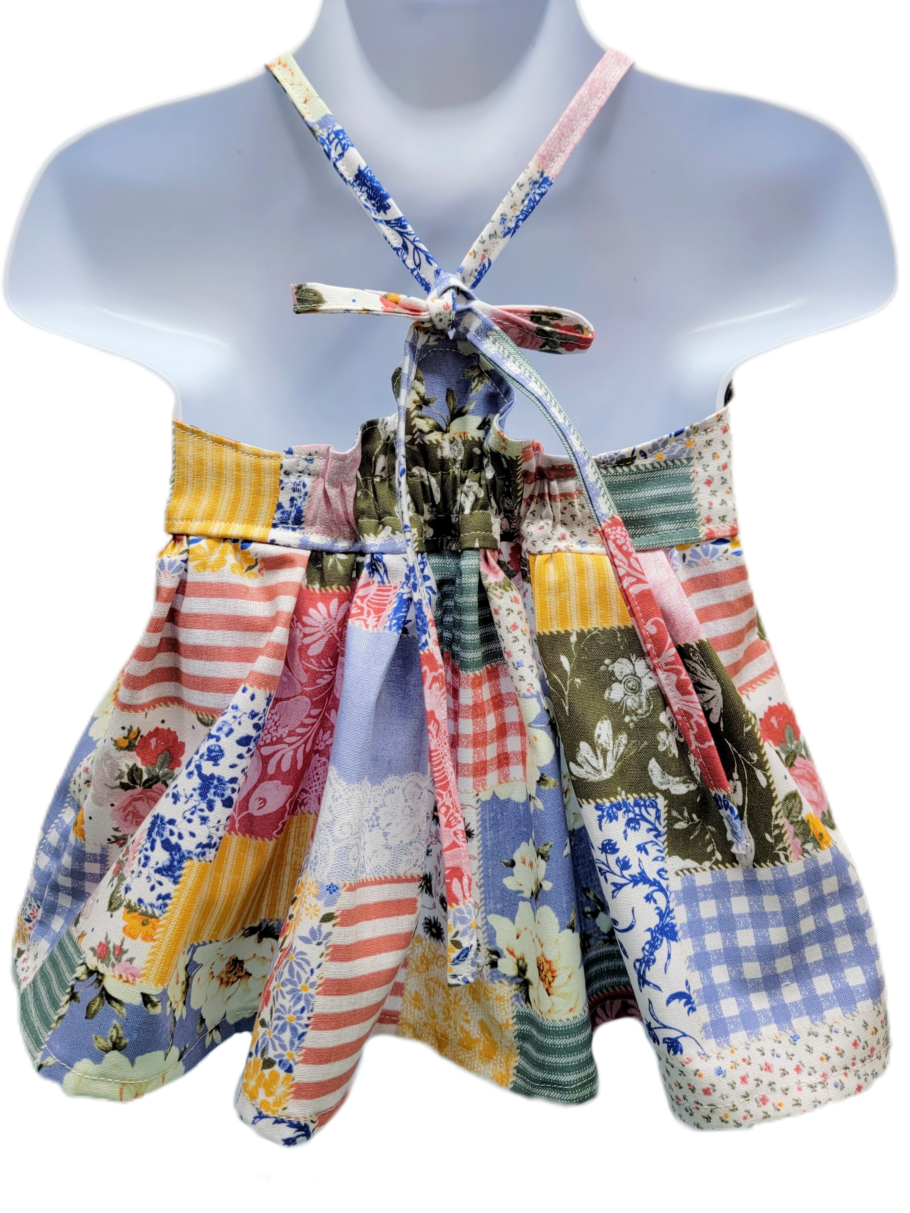 Vintage Patchwork, Amsterdam Peplum or Dress