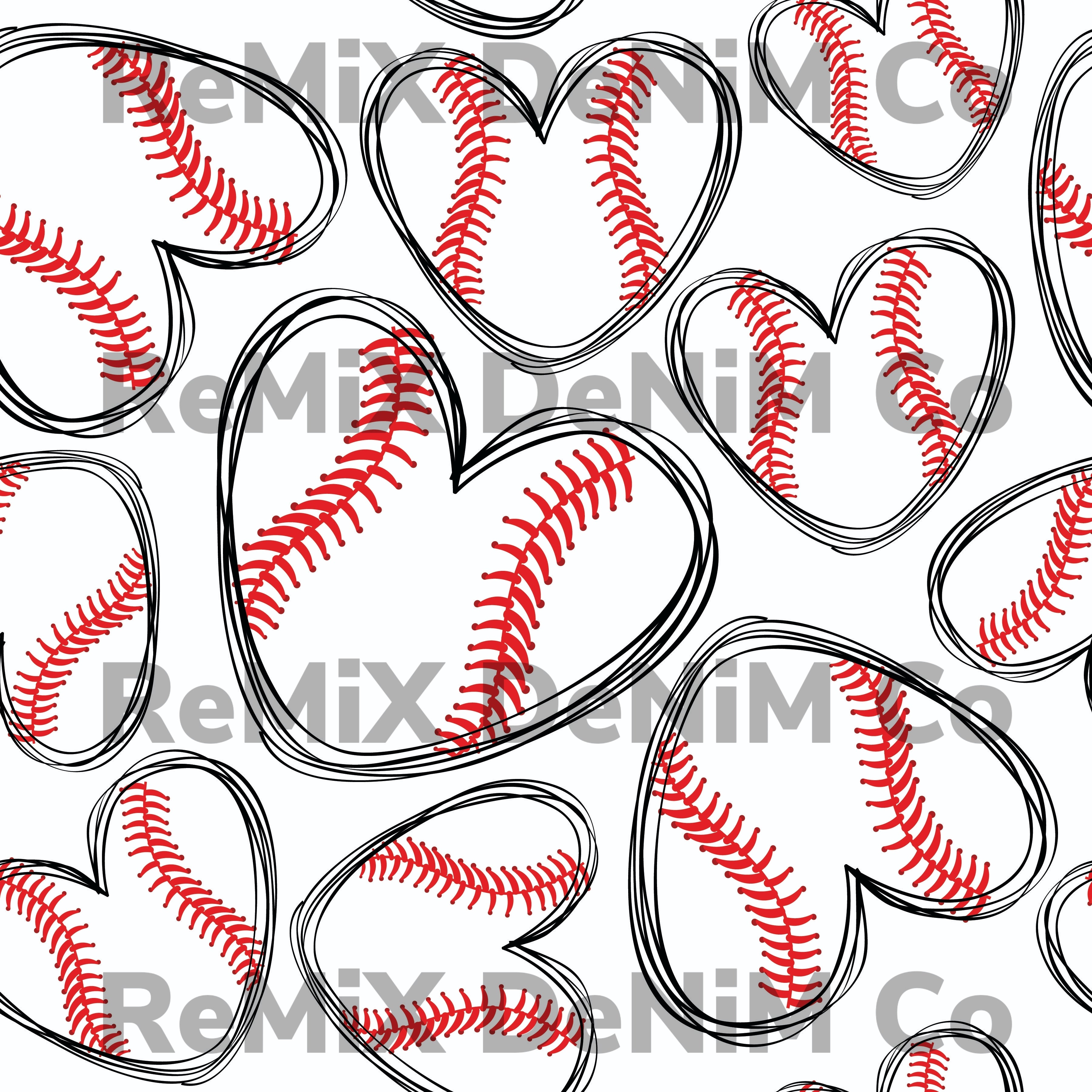 Baseball Hearts
