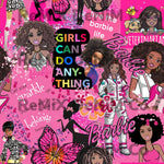 Girls Can Do Anything Collage