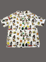 Oh The Places... Short Sleeve Button Up Shirt